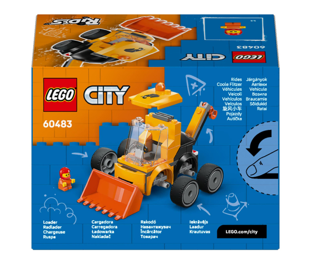 LEGO CITY 60483 Pojazdy — ładowarka kołowa - 1473494 - zdjęcie 15